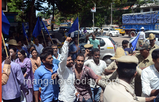 DYFI protest 